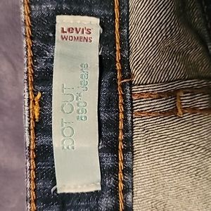 Levis boot cut jeans
